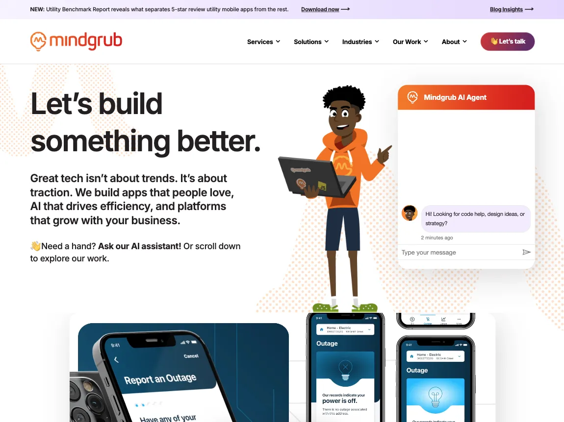 Mindgrub website
