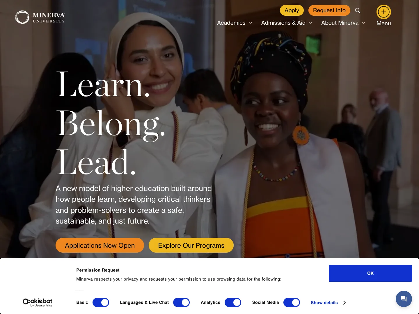 Minerva University website