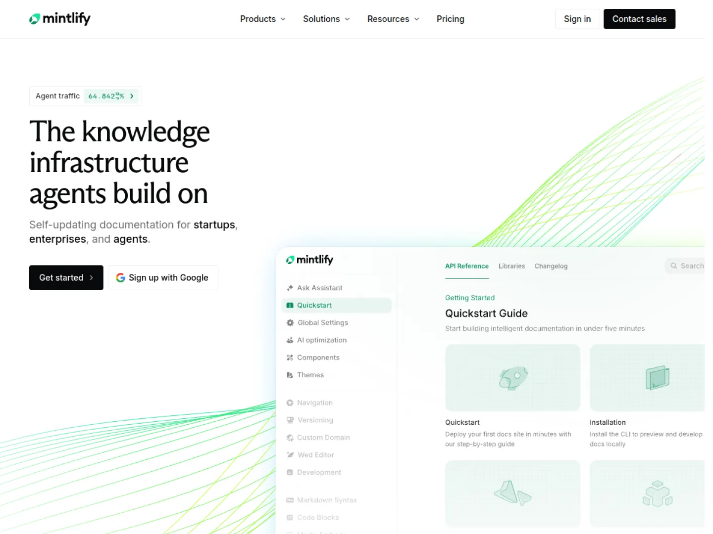 Mintlify website