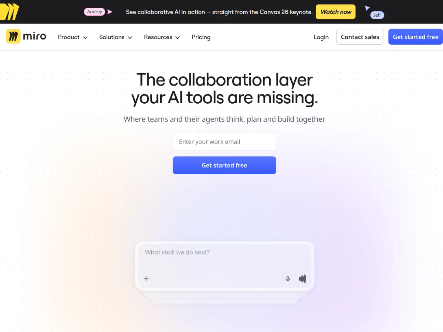 Miro website