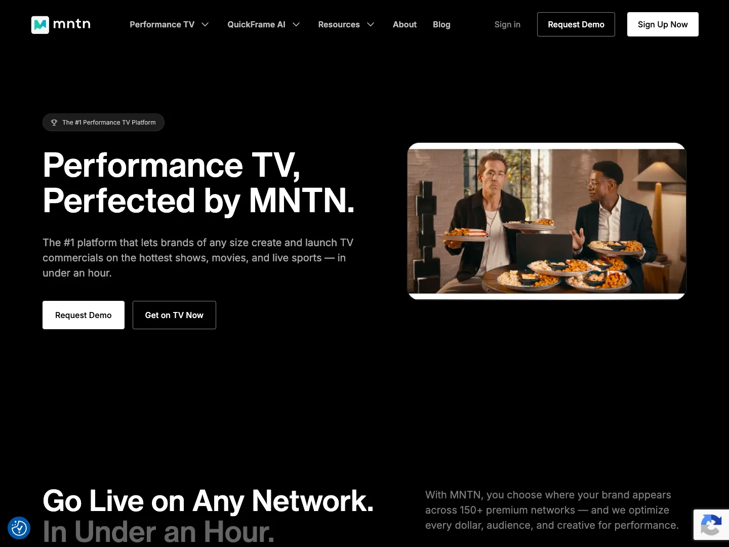 MNTN website