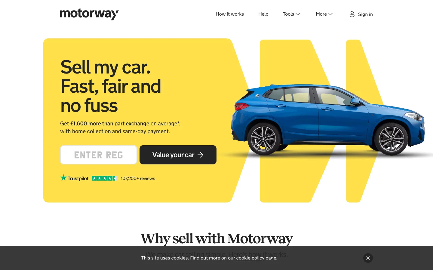 Motorway website