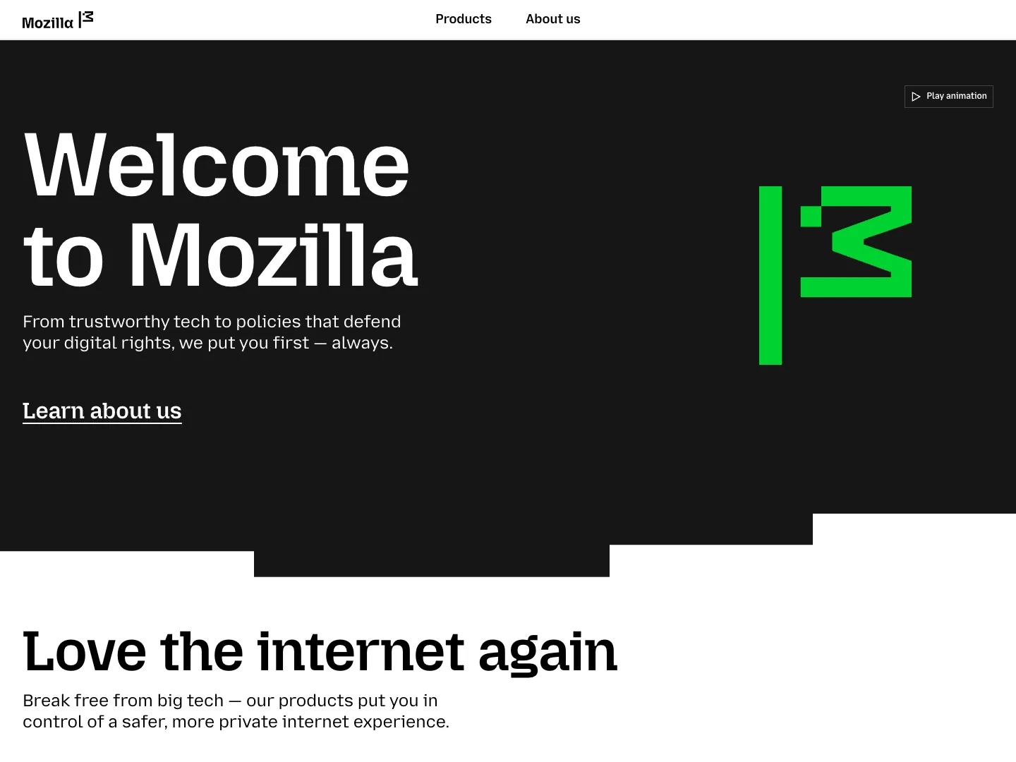 Mozilla website