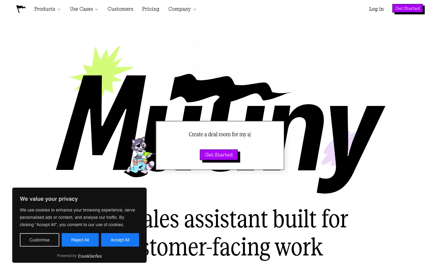 Mutiny website