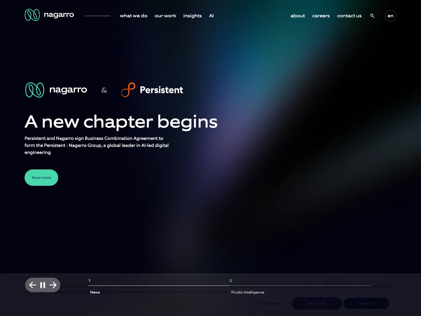 Nagarro website