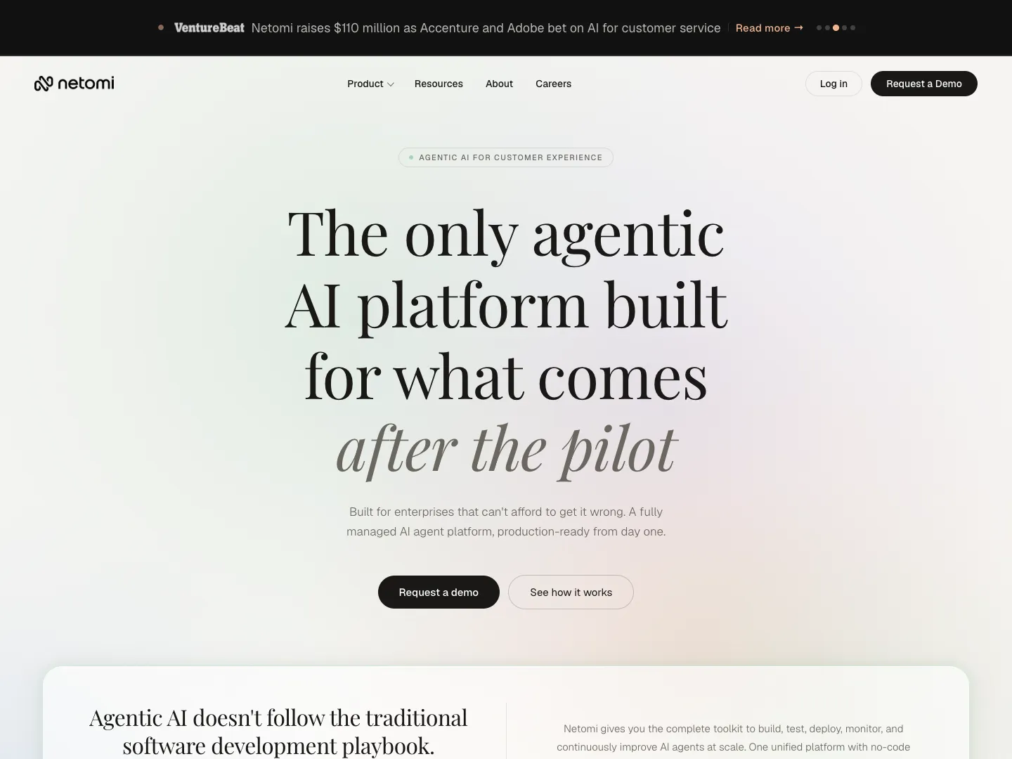 Netomi website