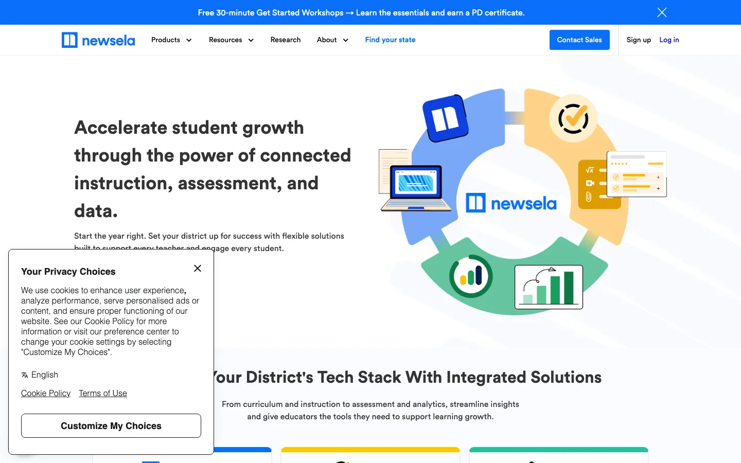 Newsela website