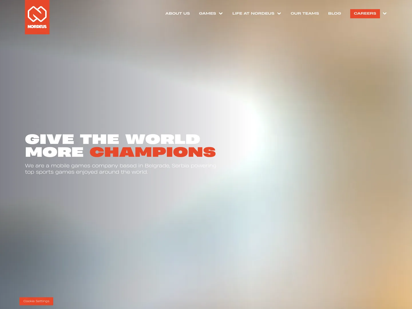 Nordeus website