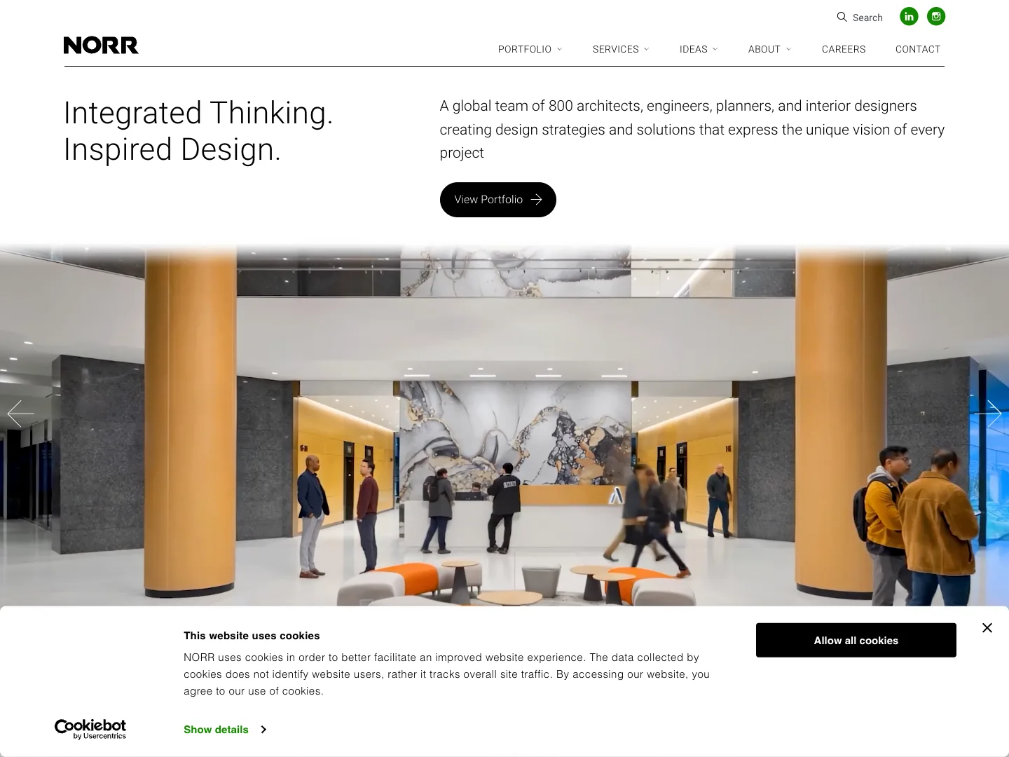 NORR website