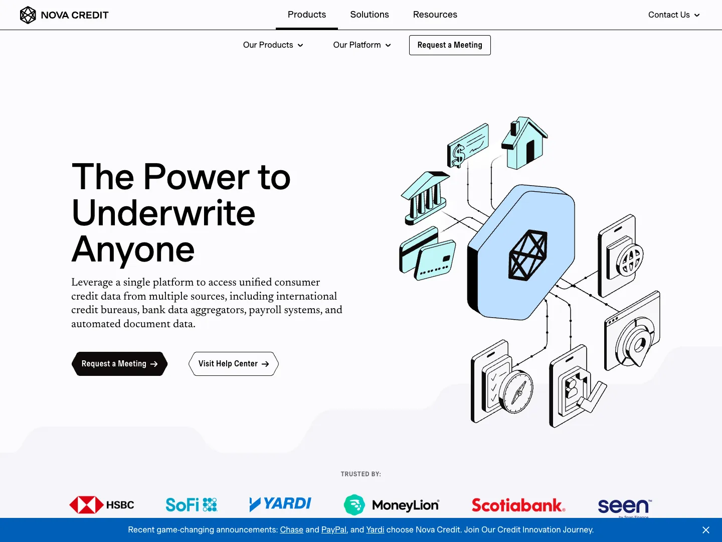 Nova Credit website
