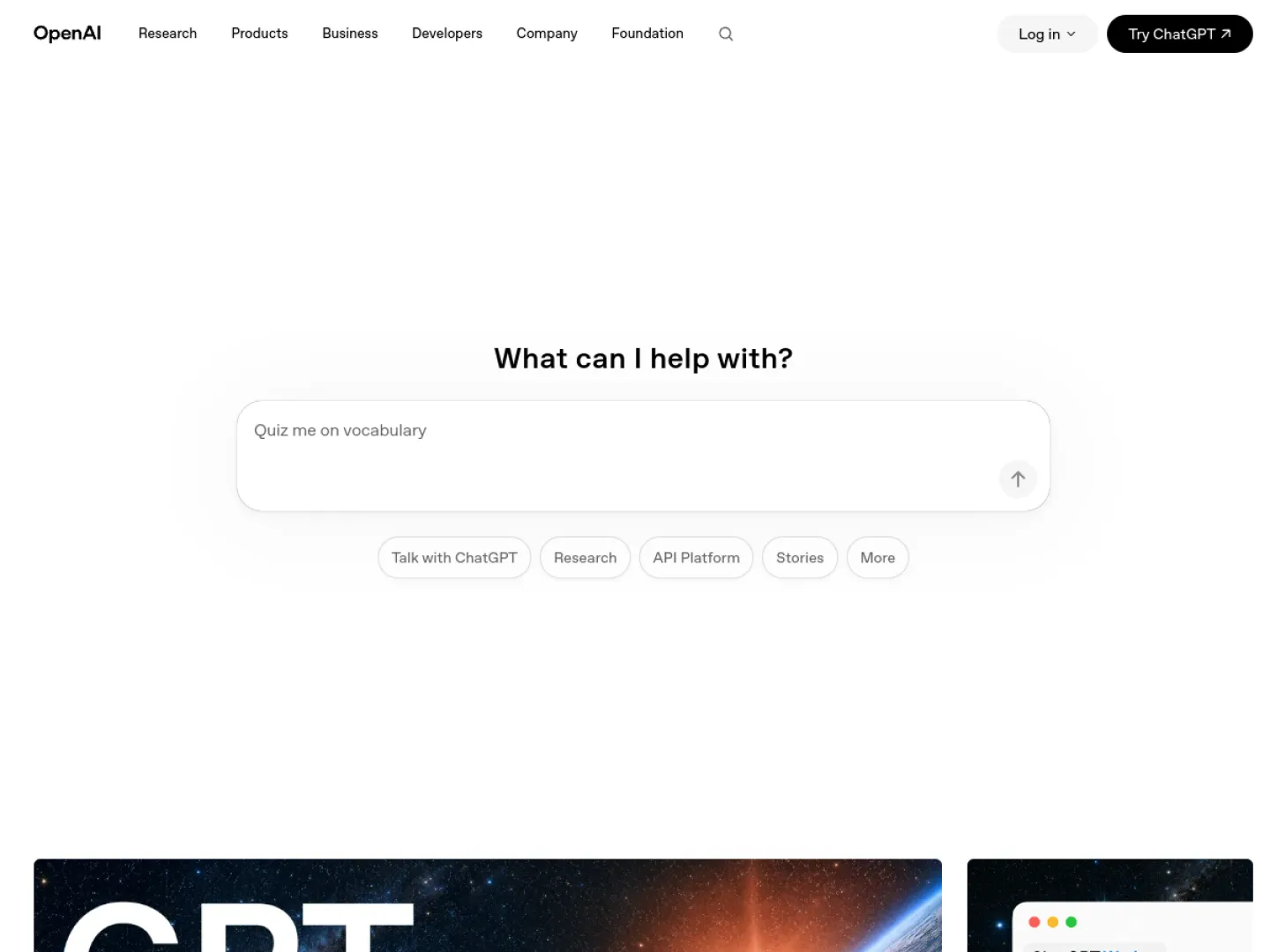 Openai website