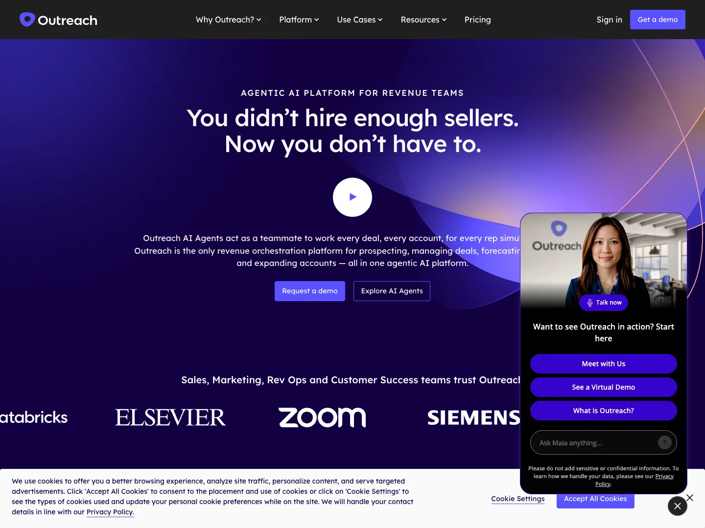 Outreach website