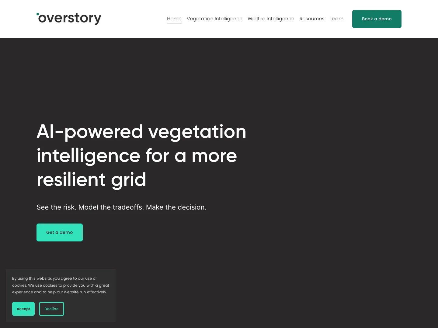 Overstory website