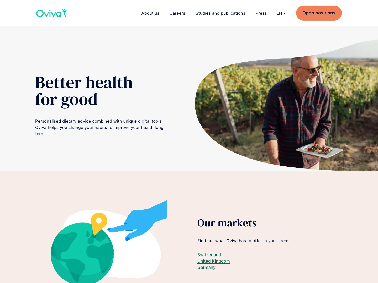 Oviva website