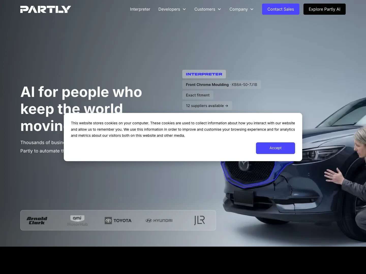 Partly website