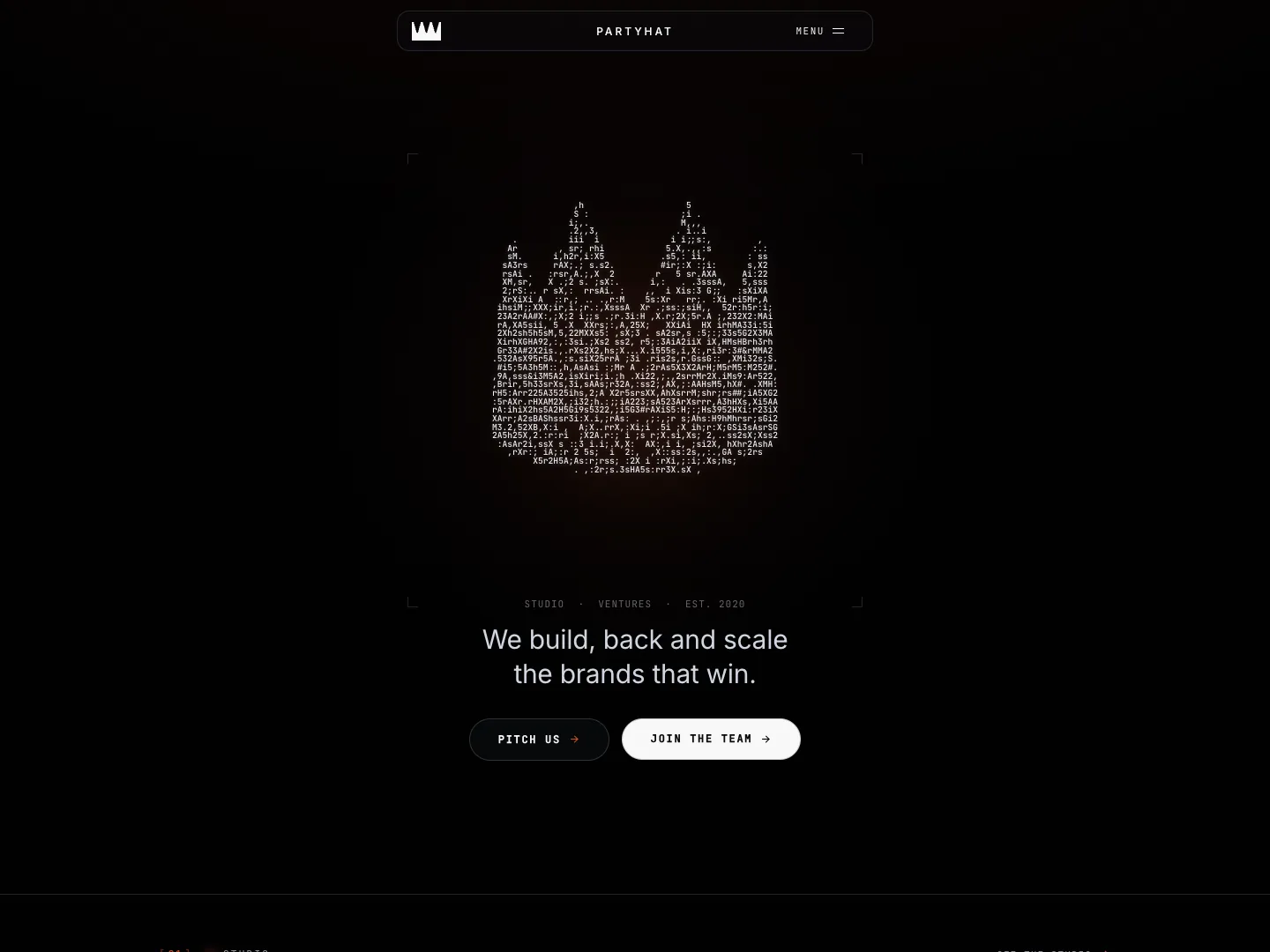 Partyhat website