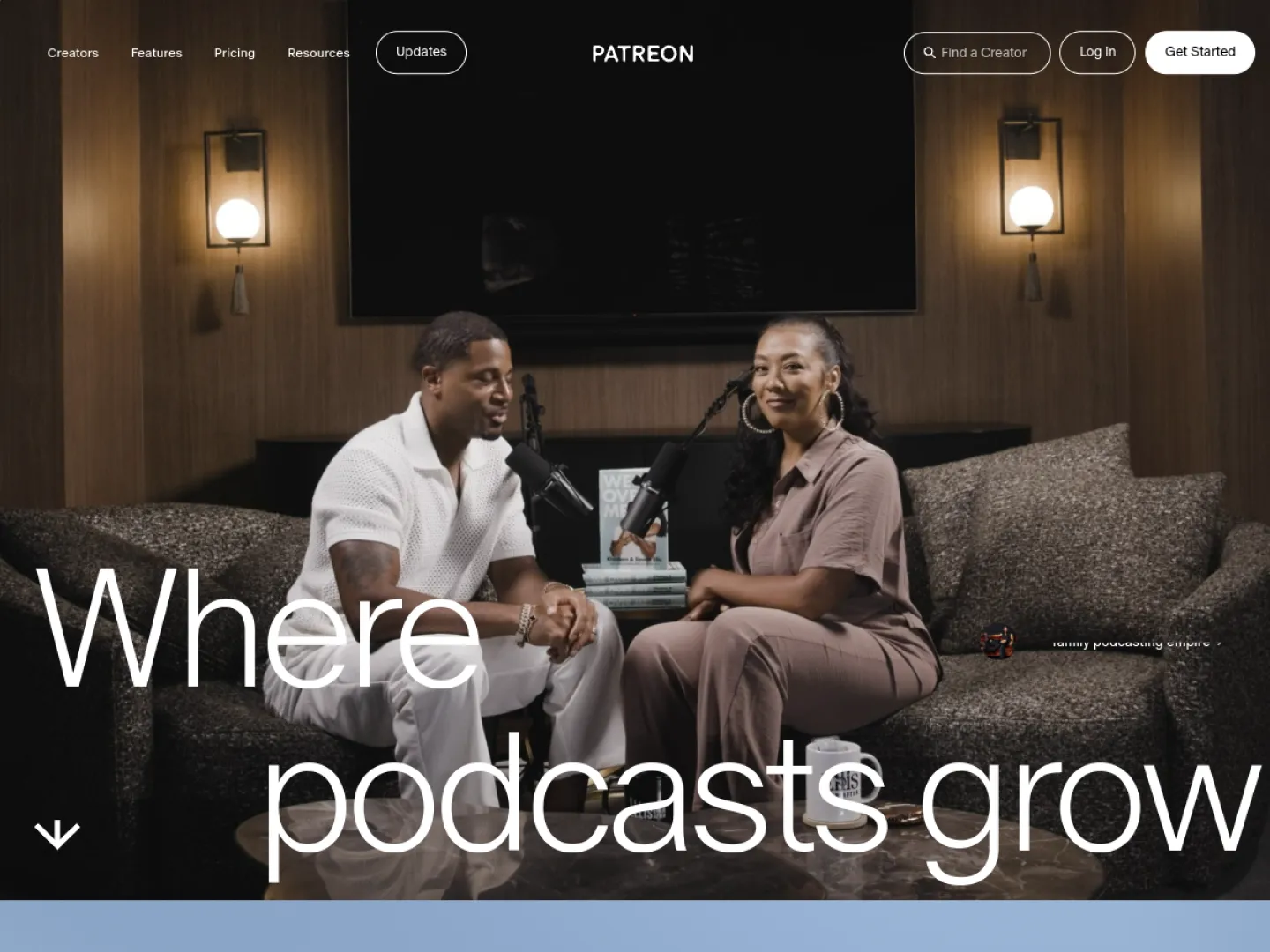 Patreon website