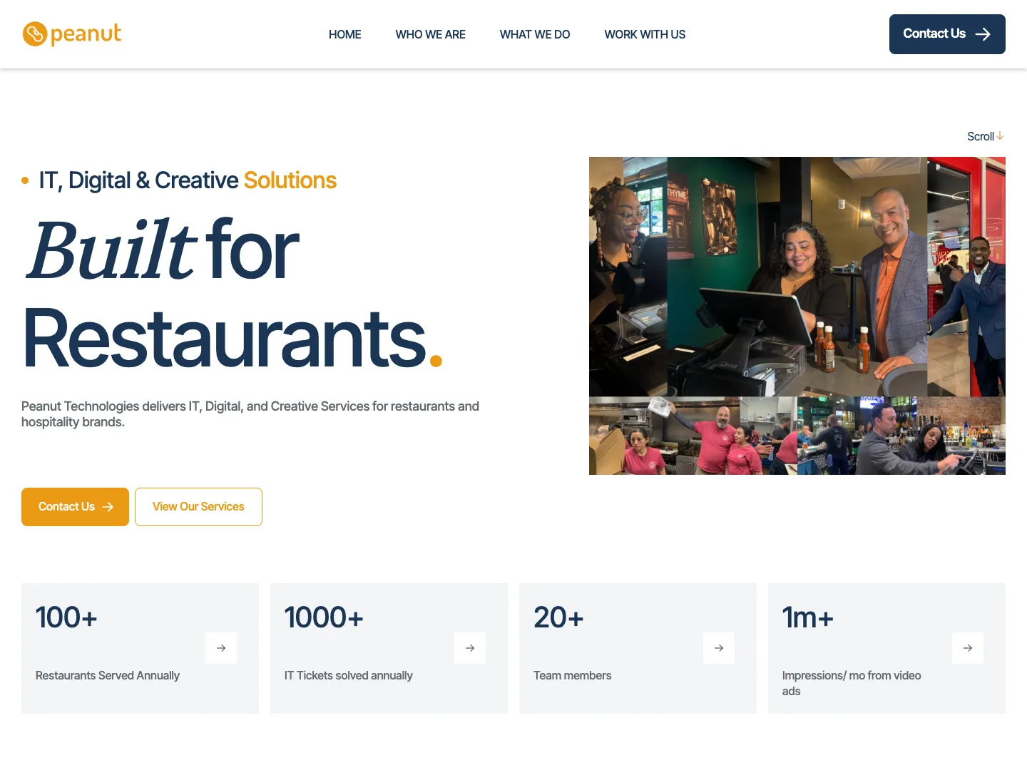 Peanut Technologies website