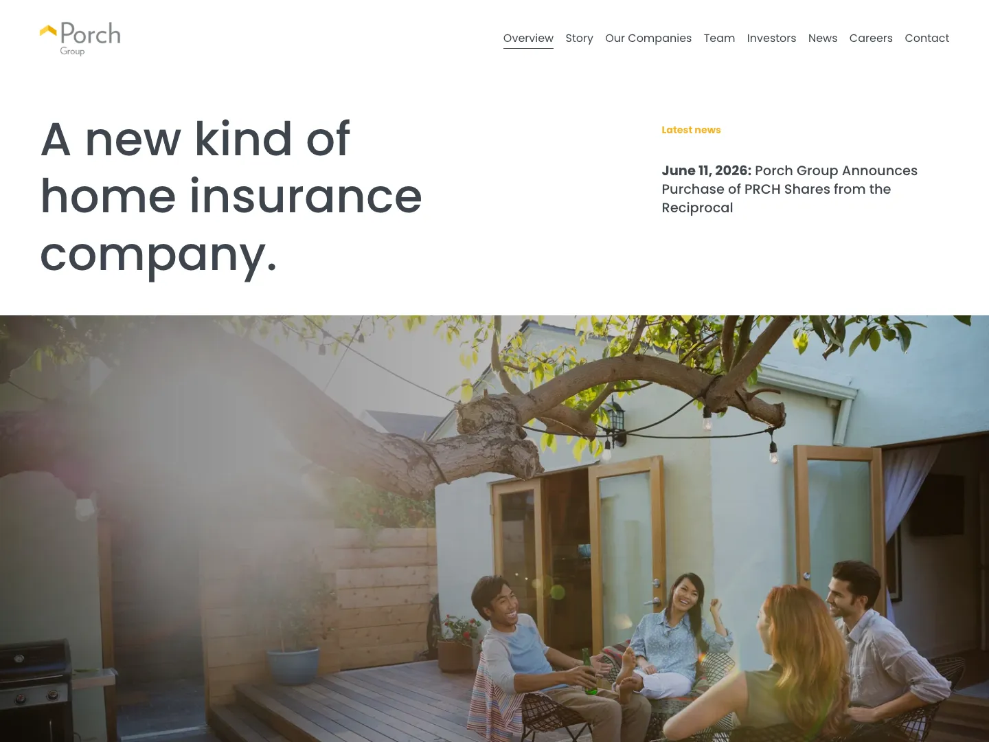 Porch Group website