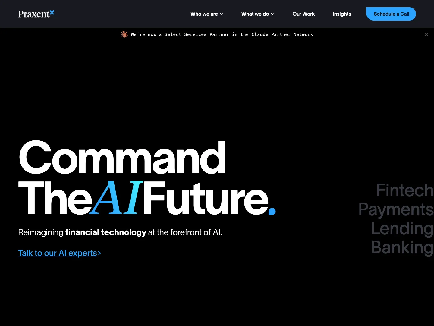 Praxent website