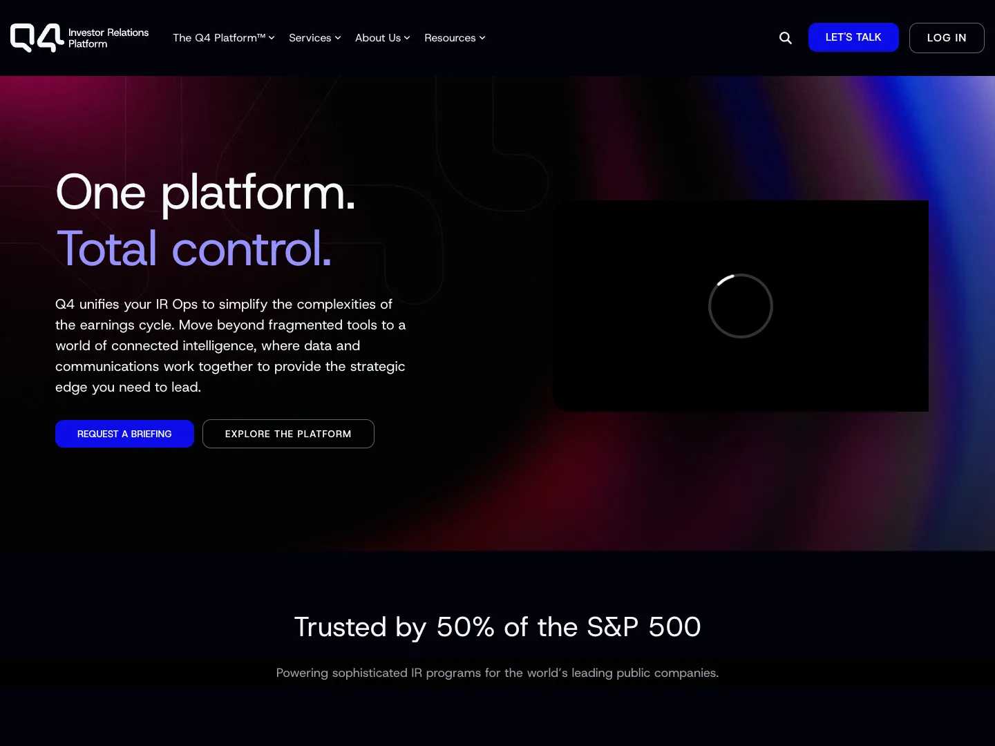 Q4 Inc. website