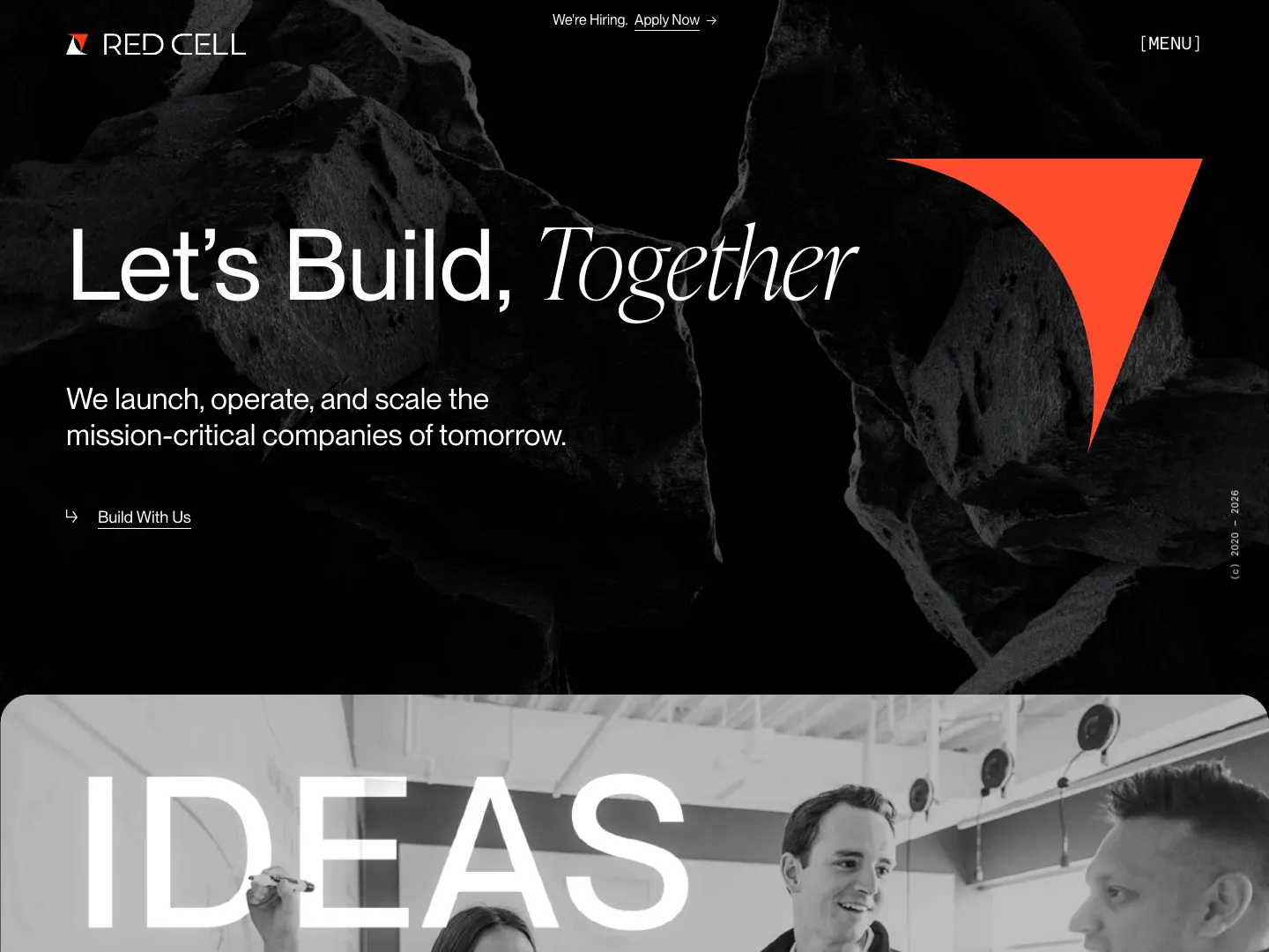 Red Cell Partners website