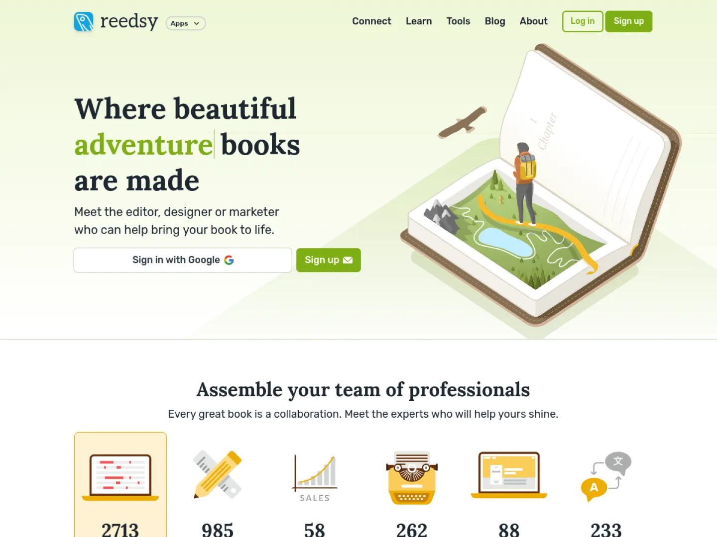 Reedsy website
