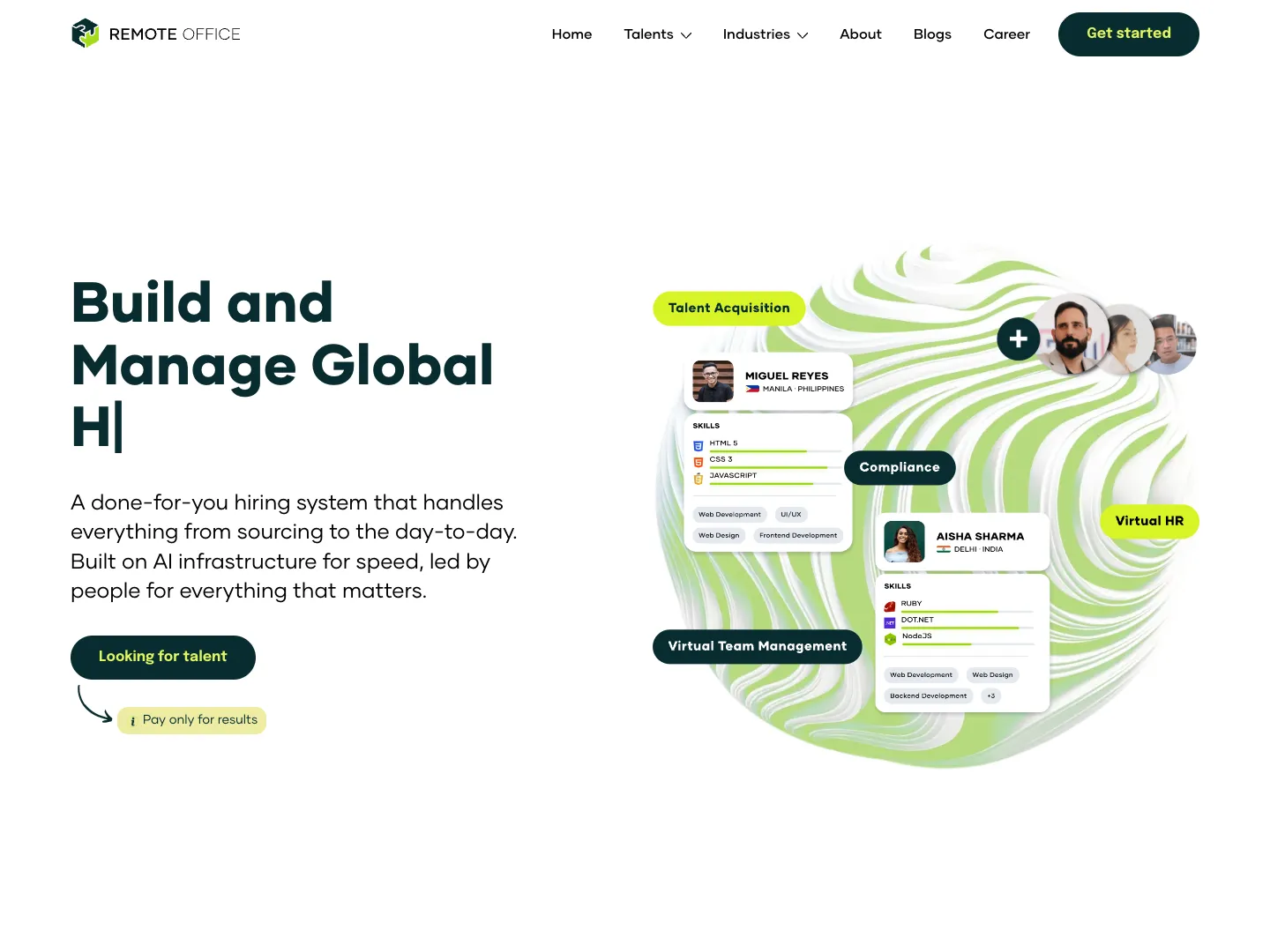 Remote Office website