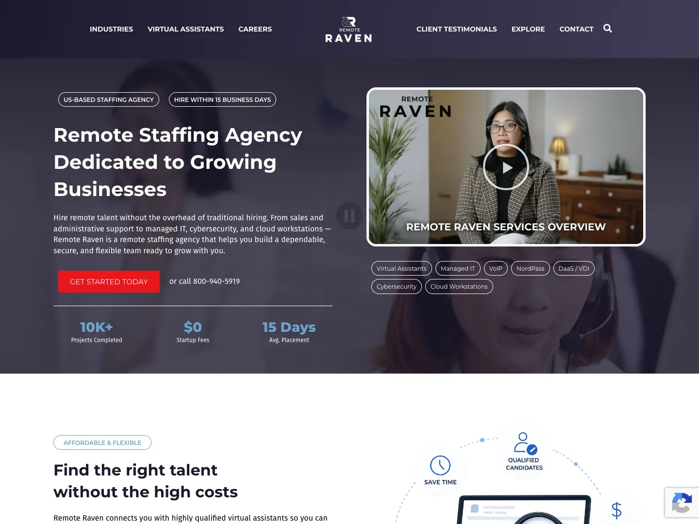 Remote Raven website