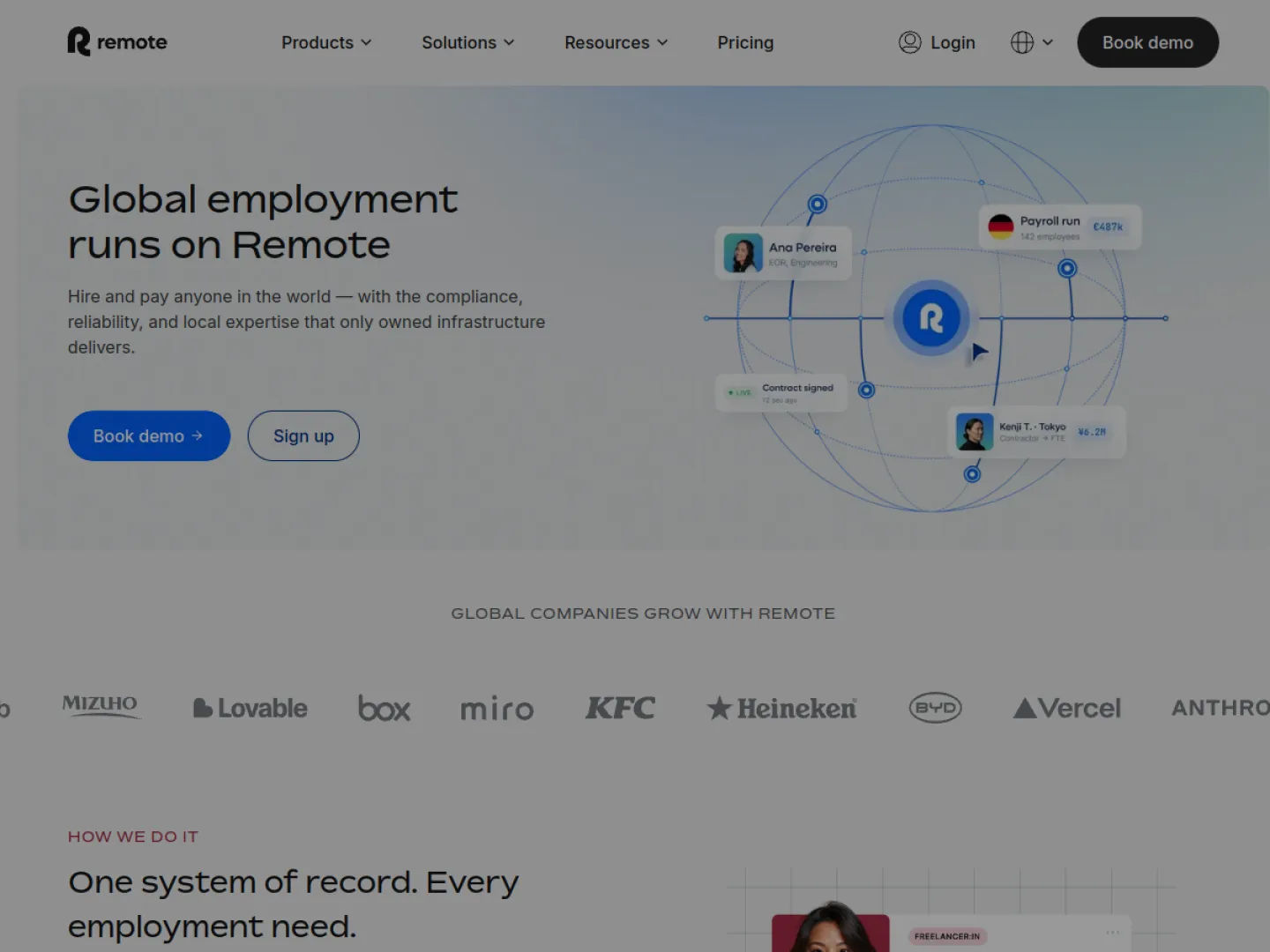 Remotecom website