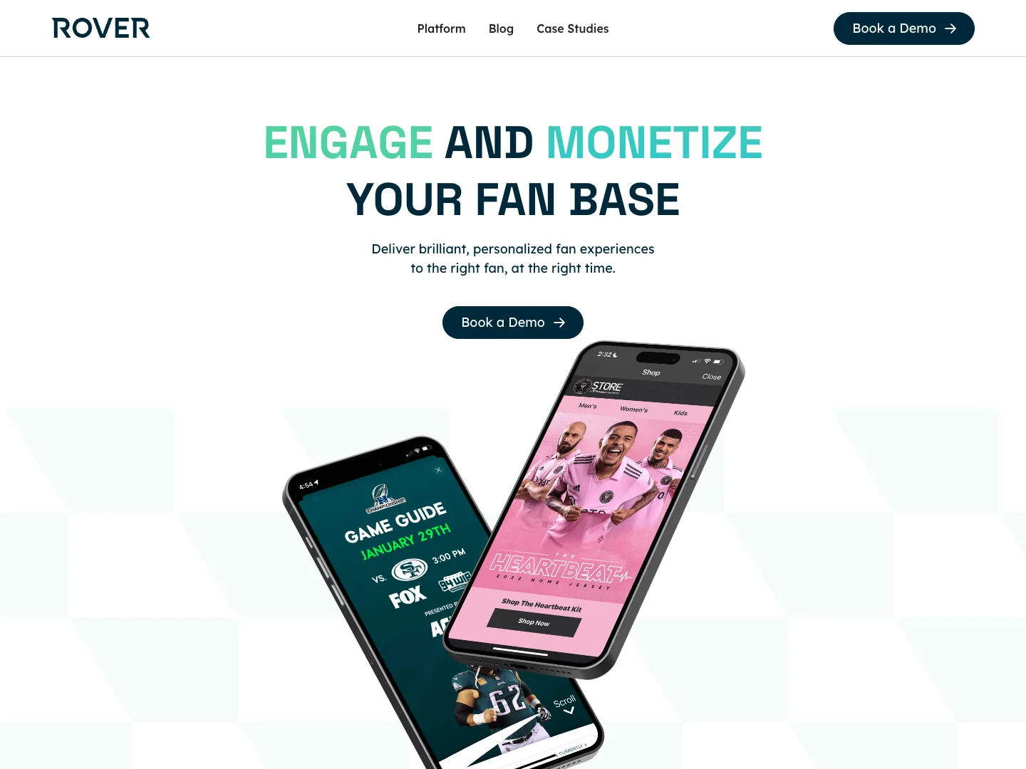 Rover website