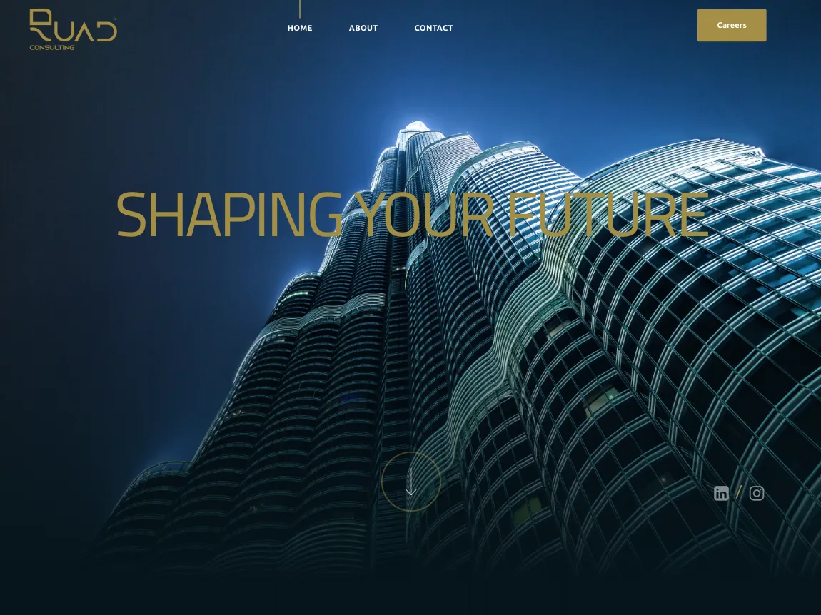 Ruad Consulting website