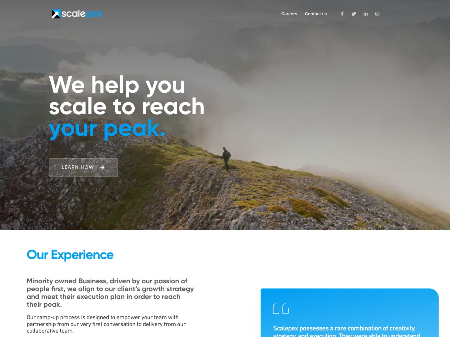Scalepex website