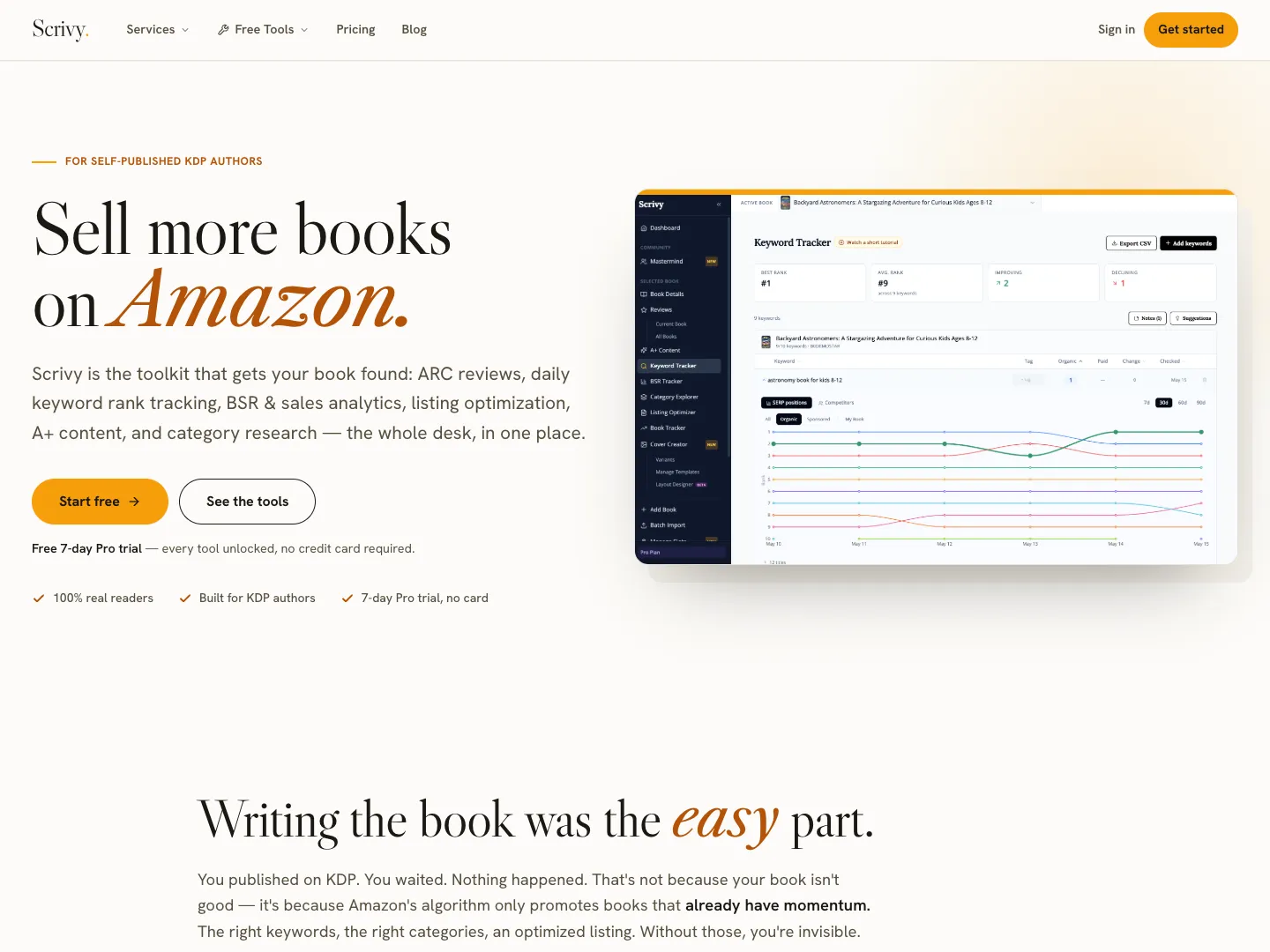 Scrivy website