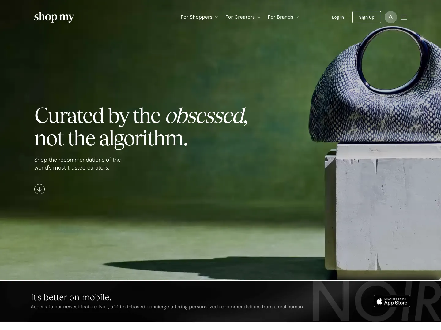ShopMy website