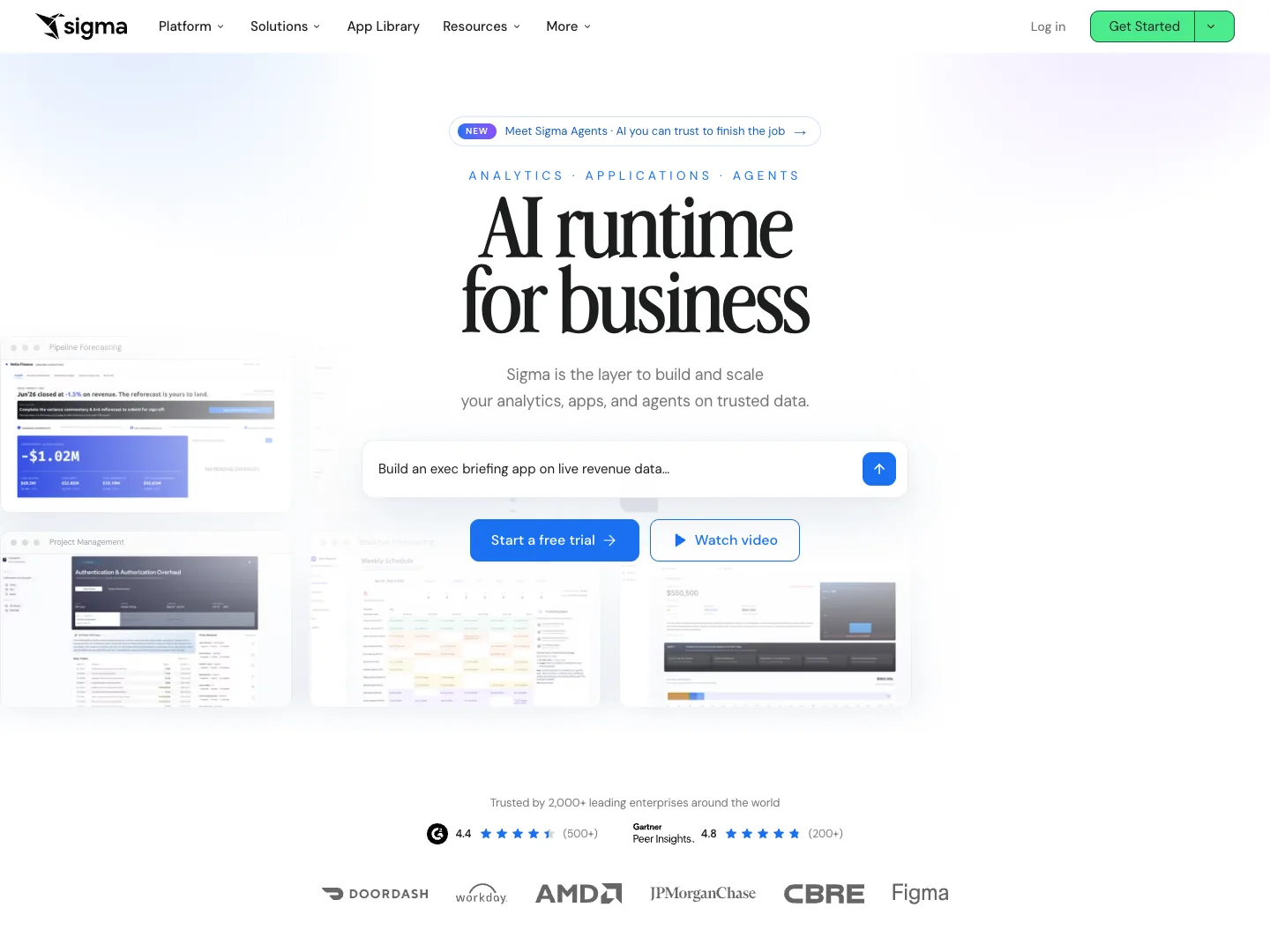 Sigmacomputing website