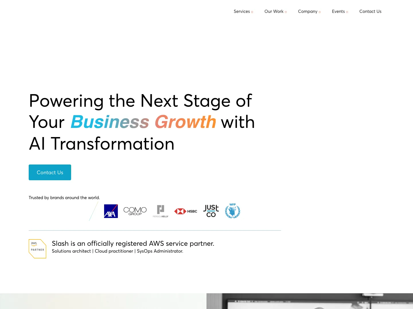 Slash Digital website