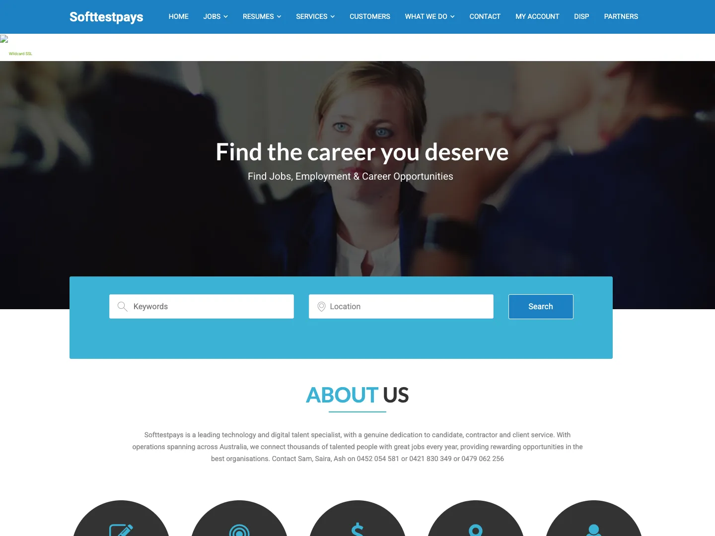Softtest pays pty ltd website