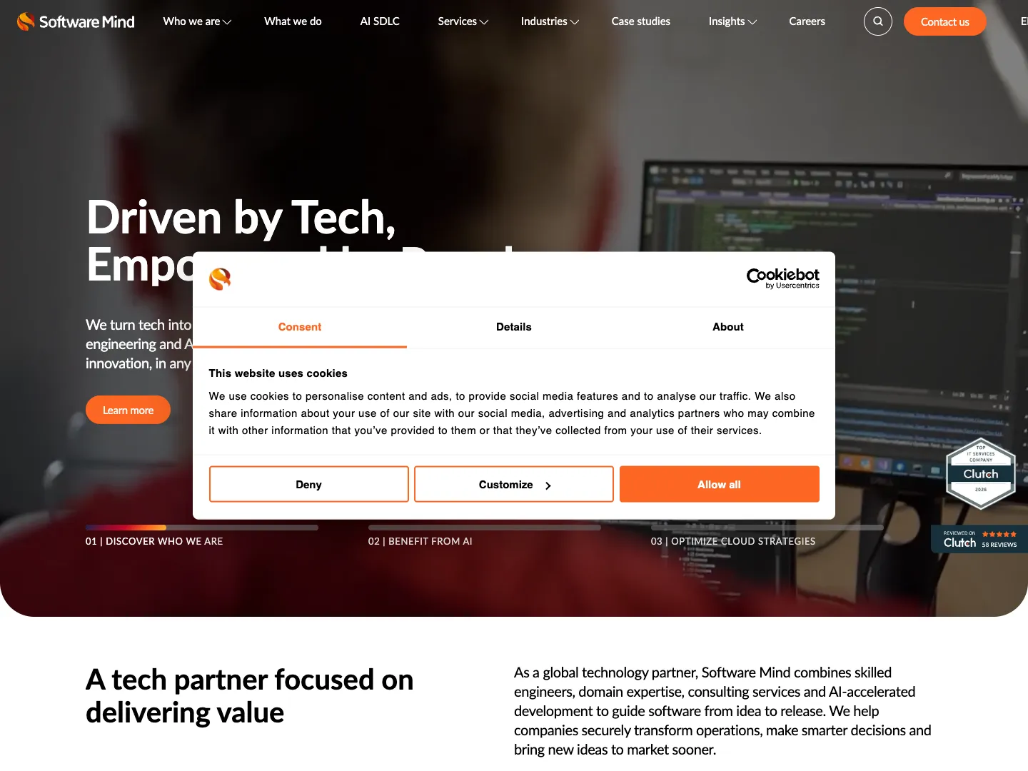 Software Mind website
