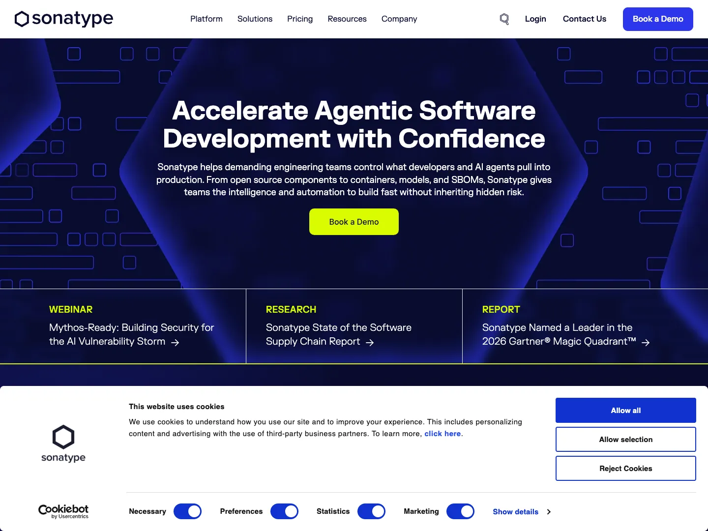 Sonatype website