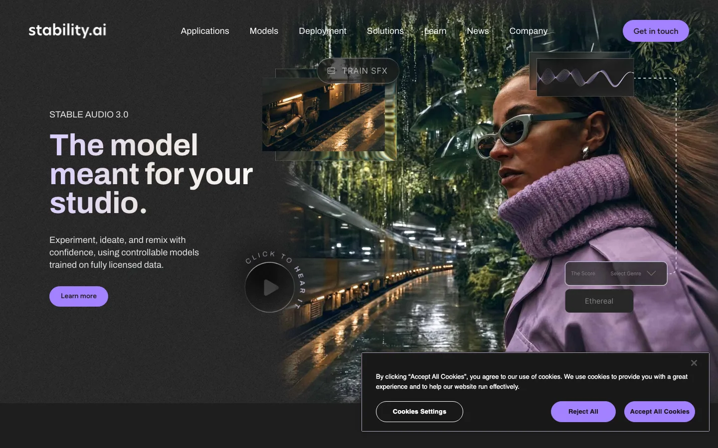 Stabilityai website