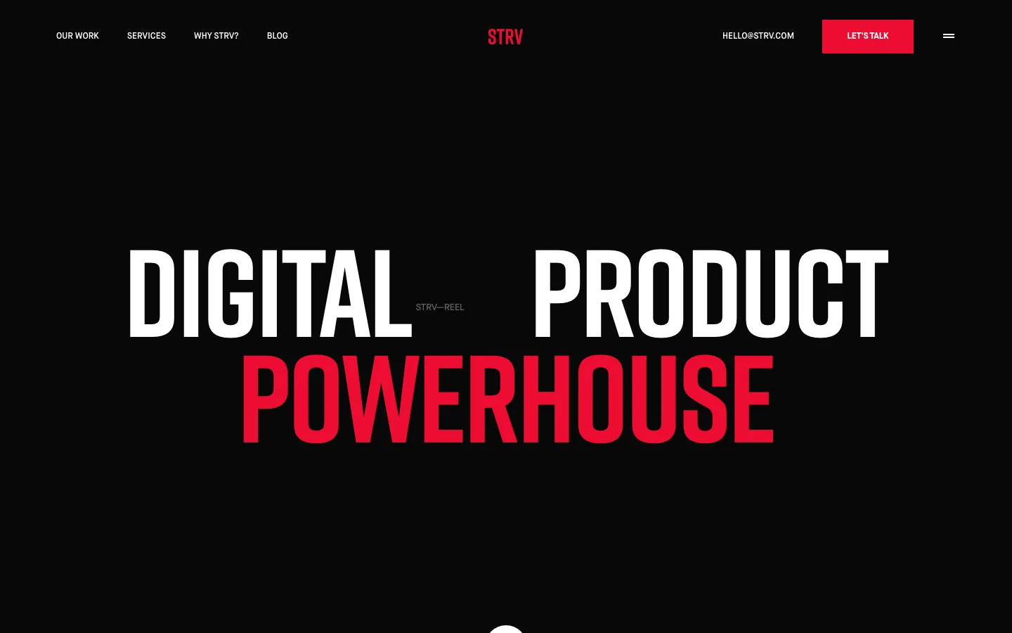 STRV website