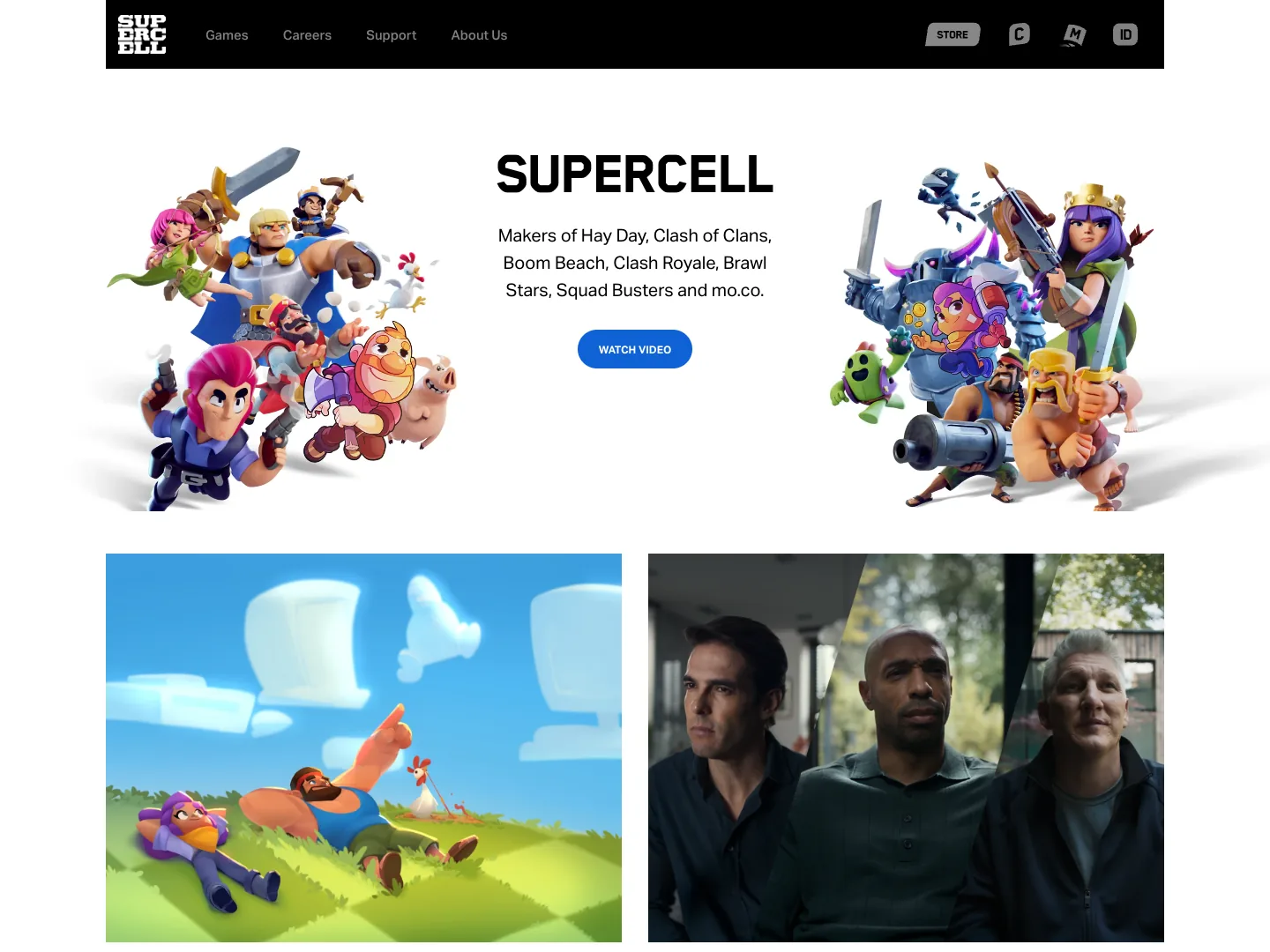 Supercell website