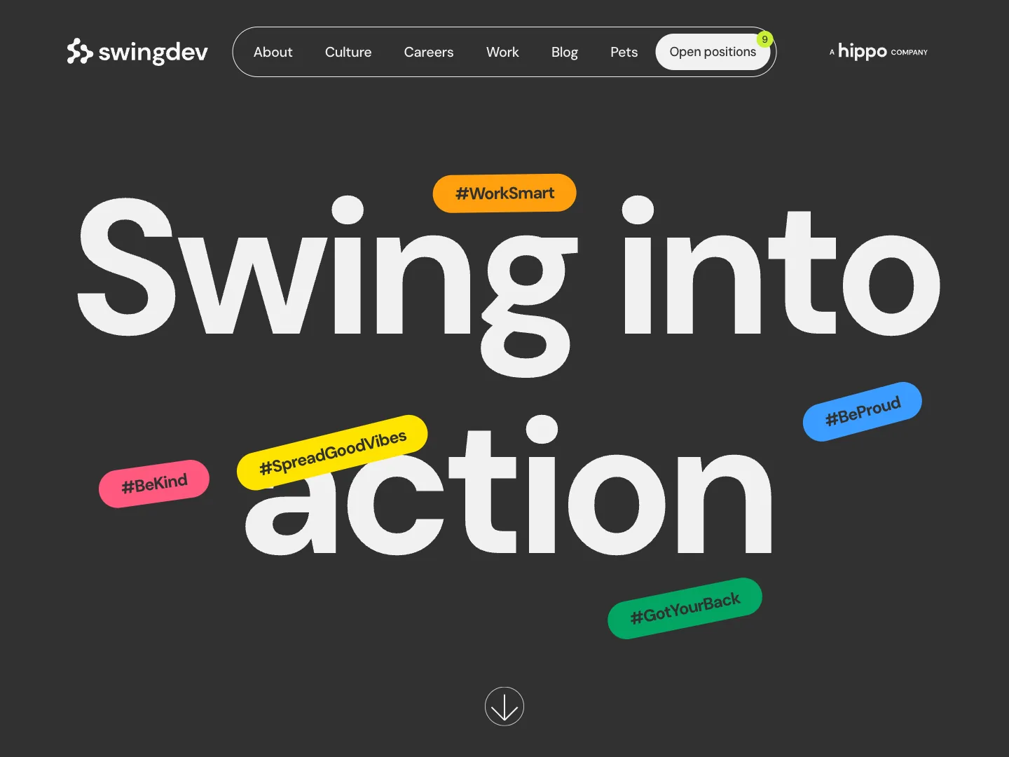 SwingDev website