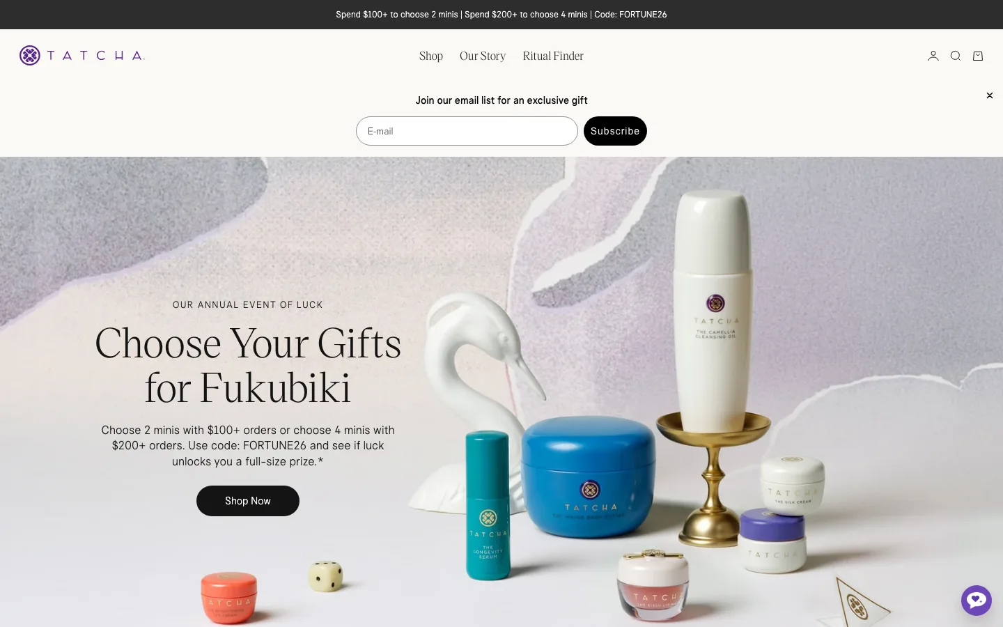 Tatcha website
