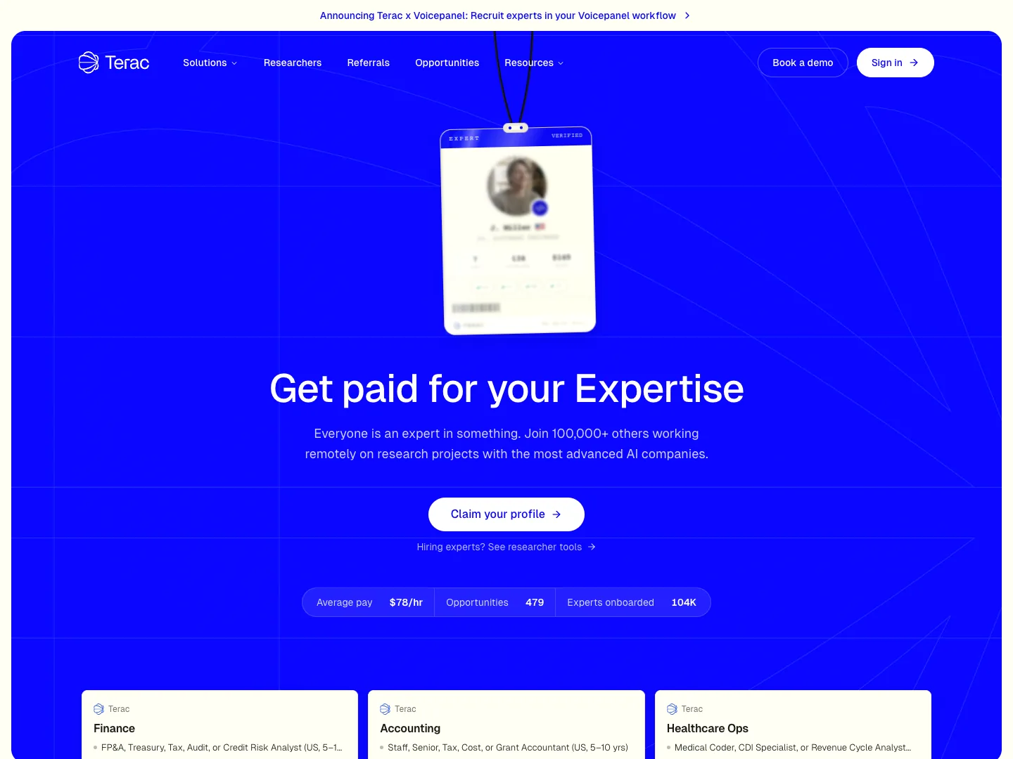 Terac website