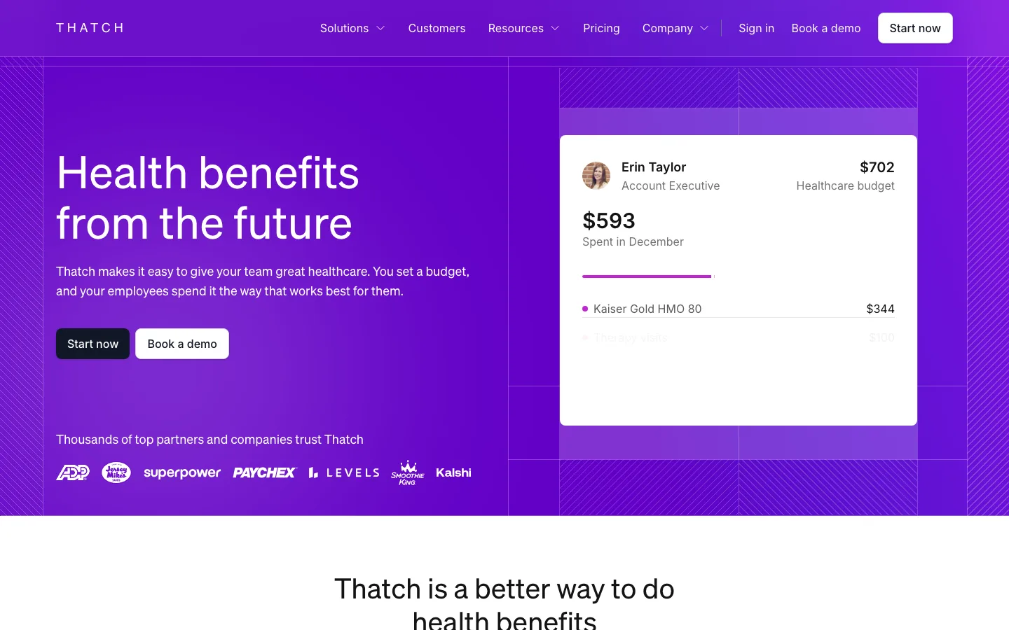 Thatch website