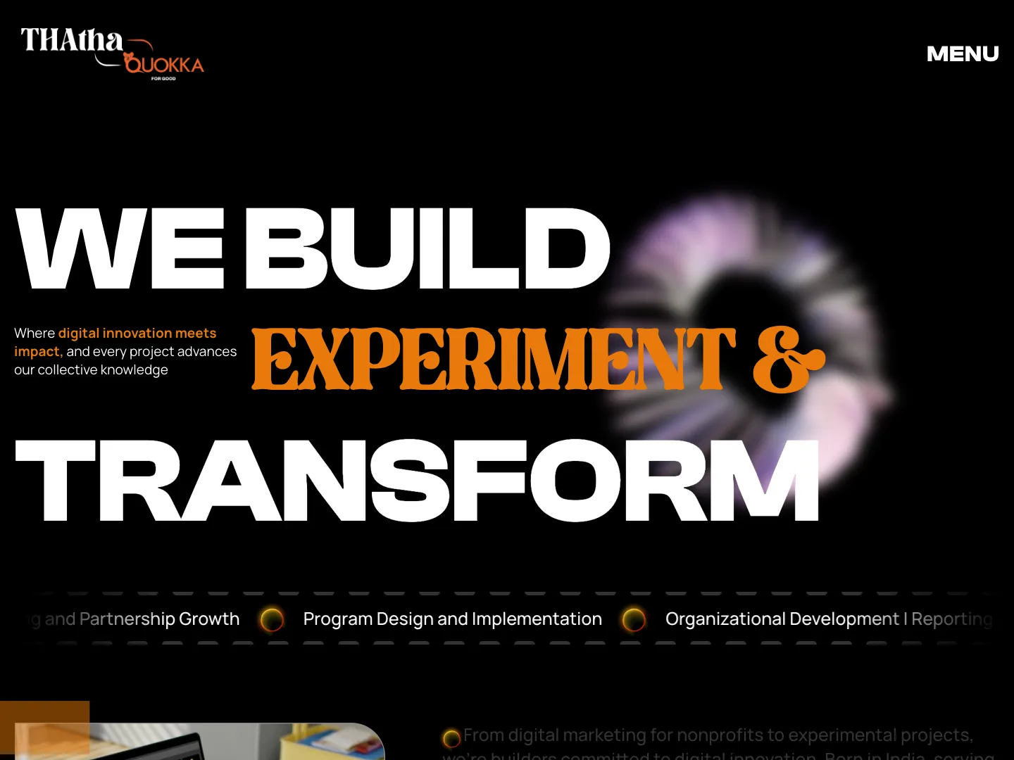 THAtha Business Development LLP website
