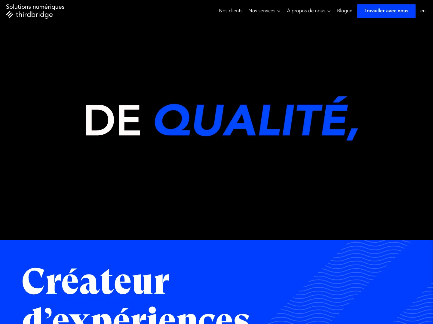 Thirdbridge website