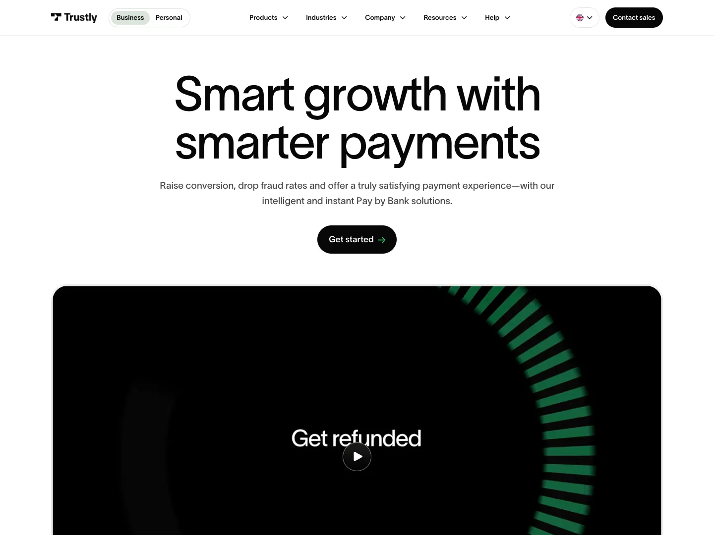 Trustly website